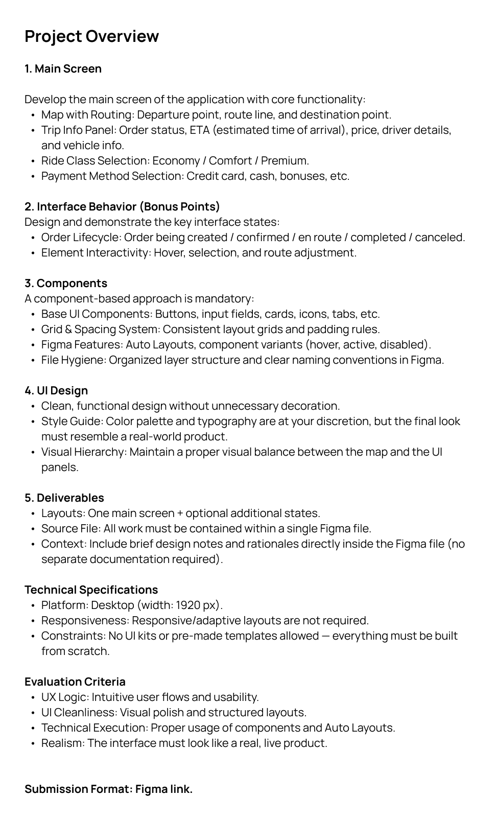 Goora technical assignment