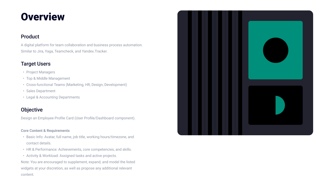 Technical assignment preview